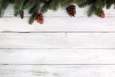 Noel arka plan üstten görünüm kompozisyon