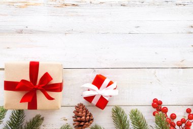 Süslemeli Noel arkaplanı