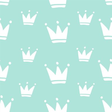 Kusursuz desenli basit taç.