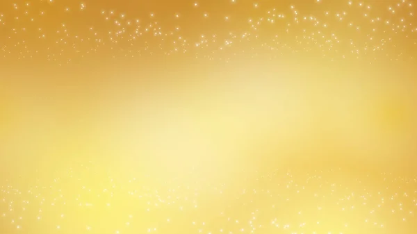 황금색 별들의 추상적 움직임은 노란색 샴페인 럭셔리 배경에 찍는다 크리스마스 — 스톡 사진