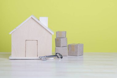 Konfor ve sigorta için profesyonel hizmet tahtadan ev kutularının taşınması anahtar madeni paralar taşınma lojistik sevkiyatını finansman kredisiyle birlikte satmak ve satın almak