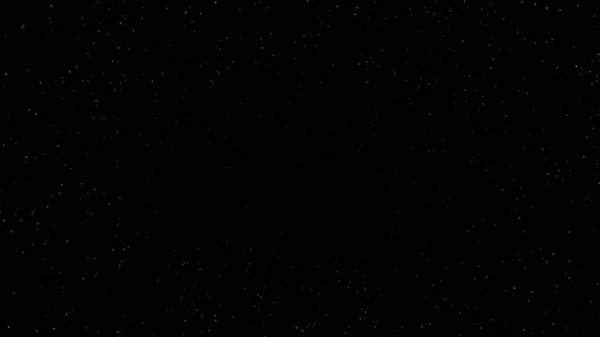 Abstrato Movimento Estrelas Brancas Pontos Neve Fundo Preto Isolado Galáxia — Fotografia de Stock