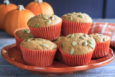 Taze pişmiş kabak kekler