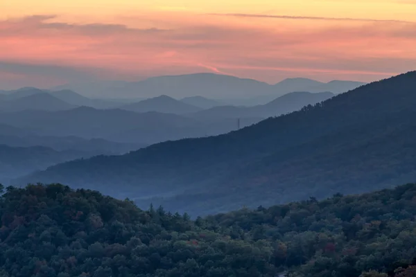 Queda em Great Smoky Mountains National Park — Fotografia de Stock