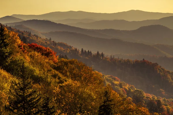Podzim v Great Smoky Mountains National Park — Stock fotografie