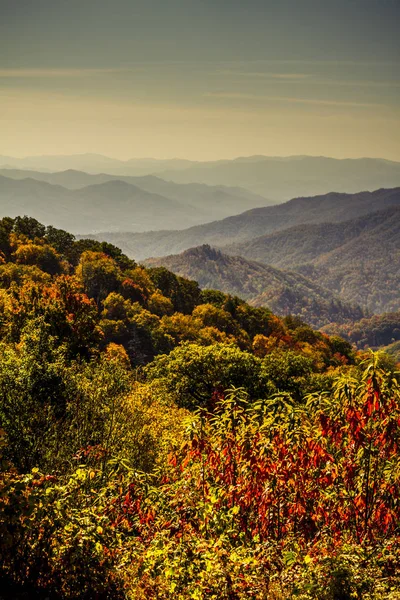 Queda em Great Smoky Mountains National Park — Fotografia de Stock