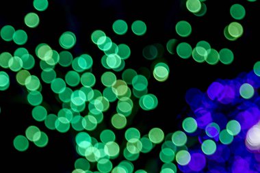 Soyut renkli ışıklar bokeh arka plan