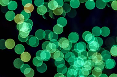 Soyut renkli ışıklar bokeh arka plan