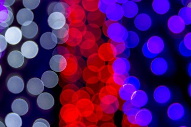 Soyut renkli ışıklar bokeh arka plan