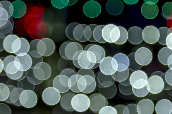 Abstract Colored Lights Bokeh Background — Stock Photo, Image