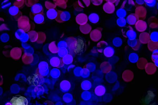 Abstraits lumières colorées fond bokeh — Photo