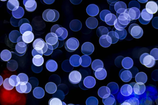 Abstract Colored Lights Bokeh Background — Stock Photo, Image