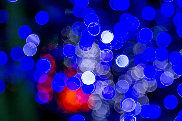 Abstrato luzes coloridas bokeh fundo — Fotografia de Stock