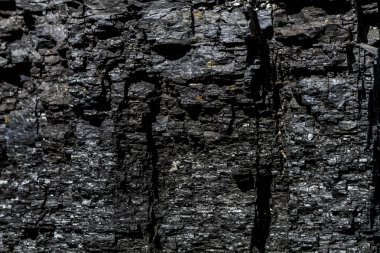 Siyah kömür Kanyon kaya