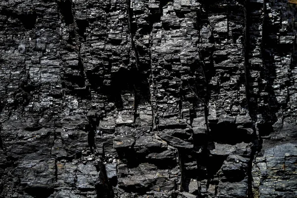 Siyah kömür Kanyon kaya