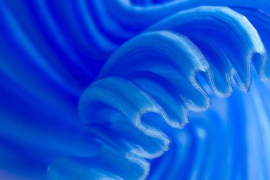 soyut mavi eğrileri arka plan