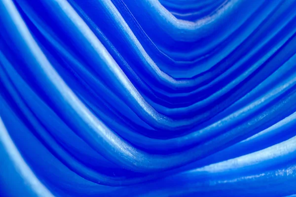 抽象的蓝色曲线背景 — 图库照片