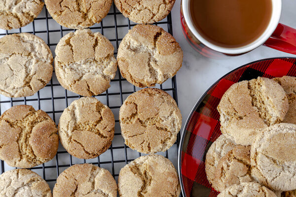 Homemade Gingerdoodle cookies for the holidays