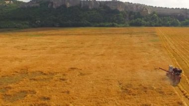 Birleştirmek buğday alan işler. kuş-göz görüş-.
