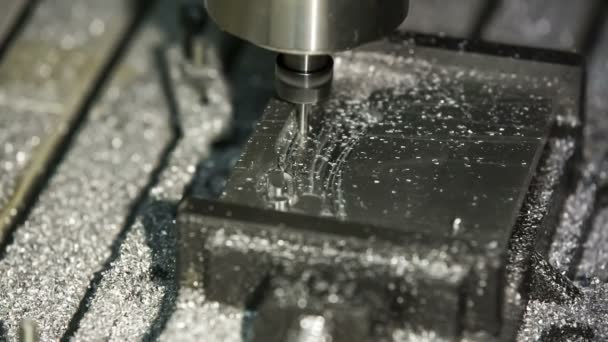 Traitement des tours Aluminium. Vue rapprochée . 