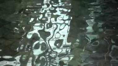 Akşam yemeği yavaş tam Fd yansıtıcı yüzey su yüzeyi