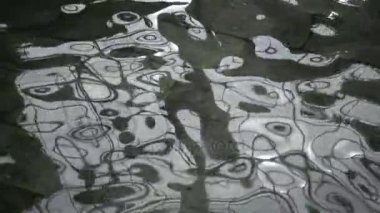 Akşam yemeği yavaş tam Fd yansıtıcı yüzey su yüzeyi