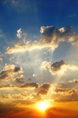 Bulut güzel gökyüzü güzel günbatımı doğa yaz açık   
