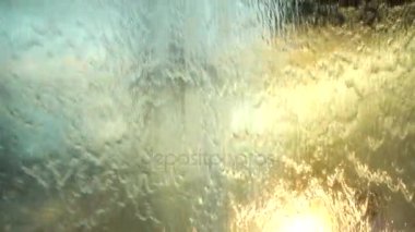 HD yemek yavaş su Perdeyi kapat kadar arka, plan