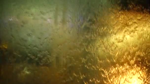 Hd dinner slow water curtain close up abstrakt, hintergrund — Stockvideo