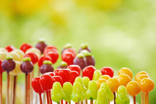 Thai Comida Bola Plateado Postre Dulce — Foto de Stock