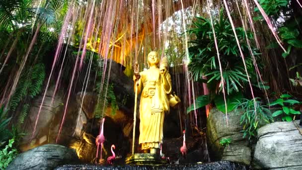 Buda Ağacın Altında Yer Alan — Stok video