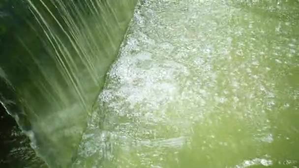 1080P Süper Yavaş Baraj Mini Doğanın Arka Planını Çökertti — Stok video