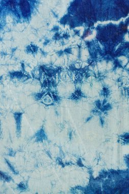 Renkli Conton Thai el sanatları Peru tarzı halı yüzeyi. Doğal malzemelerden yapılma yırtık antika bir koruma. Yakın çekim..