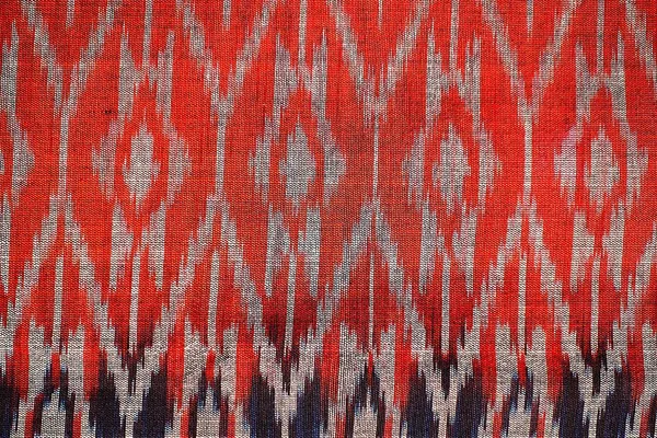 Tajski Jedwab Starożytny Tkaniny Projektant Pasek Piękny Tło Wzór Włókienniczych — Zdjęcie stockowe