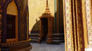 4k Ratchabophit Tapınağı İç mimari dini 151 yılı aşkın süredir Bangkok Tayland 'da halka açık