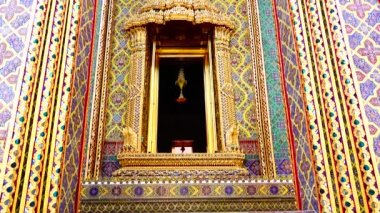 4k Ratchabophit Tapınağı İç mimari dini 151 yıldan uzun süredir Bangkok Tayland 'da halka açık.