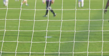 Bazı futbolcuların antrenman yaptığı futbol kalesi.