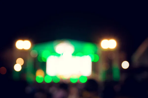 Imágenes Borrosas Del Escenario Del Concierto Llenas Luces Bokeh Por — Foto de Stock