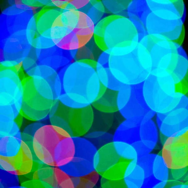 Abstract Blur Bokeh Background Night Lights Festival Happiness — Stock Photo, Image