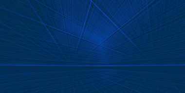 Ağ kavramı, internet iletişimi, Büyük Veri. Teknoloji geçmişi. 3d illüstrasyon