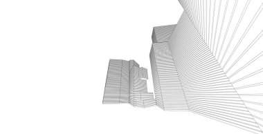 soyut arkaplan modern mimari manzara çizgileri