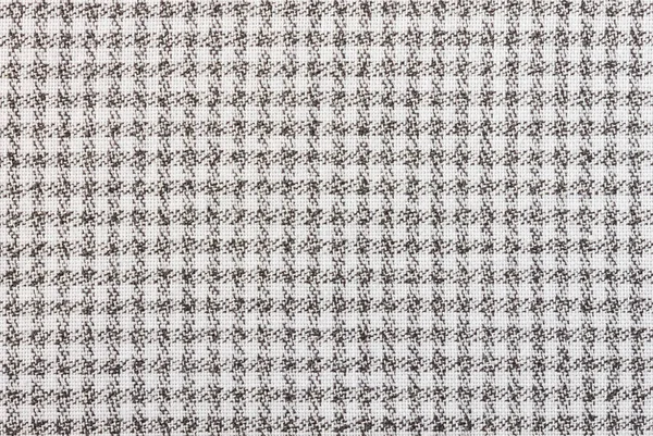 Ткань из черно-белой скатерти — стоковое фото