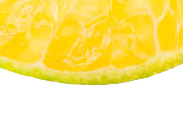 Tangerine Orange Slice vruchten achtergrondstijl Macro — Stockfoto