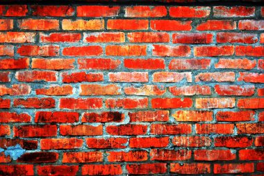 Masaüstünüz için arka plan olarak eski tuğla duvarlar