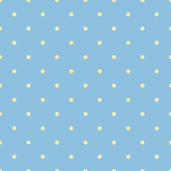 Vektor nahtlosen Muster Pastell Regenbogen mit gelben Tupfen und blauem Hintergrund — Stockvektor