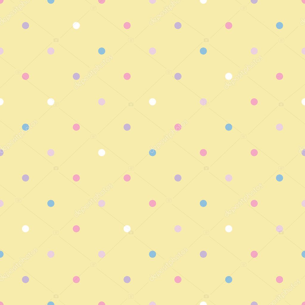 Vector Seamless Pattern Pastel Rainbow With White Blue Pink Purple Polka Dots And Yellow Background Perfect For Fabric Scrapbooking Wallpaper Projects Premium Vector In Adobe Illustrator Ai Ai Format Vector Seamless Pattern Pastel Rainbow With White Blue Pink Purple Polka Dots And Yellow Background Perfect For Fabric Scrapbooking Wallpaper Projects Premium Vector In Adobe Illustrator Ai Ai Format