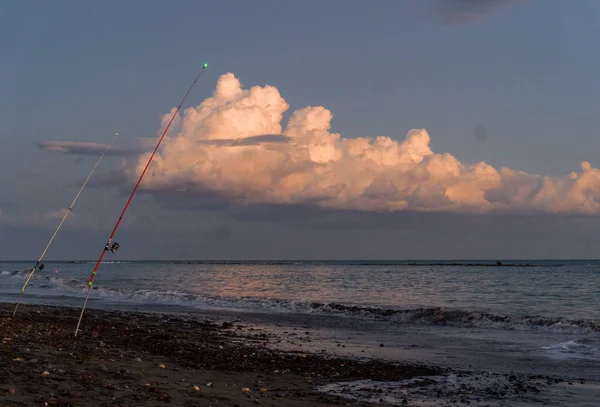 Hermoso Amanecer Sobre Mar —  Fotos de Stock