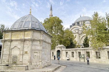 Süleymaniye Camii ve Çeşme, Istanbul, Türkiye
