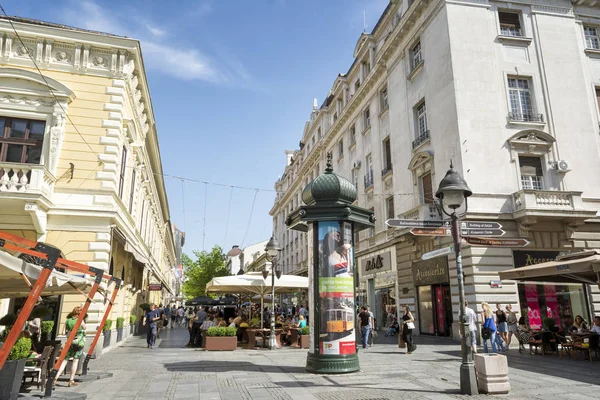 Knez Mihailova Street, Belgrade, Serbia — Stock Photo, Image