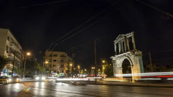 De boog van Hadrianus, Athene, Griekenland. — Stockfoto